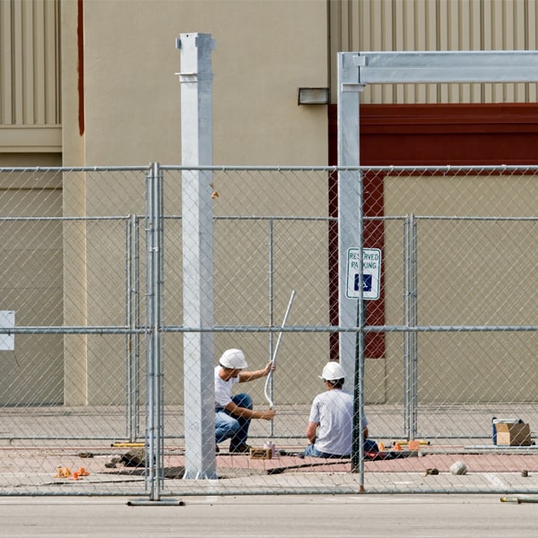 how much time can i lease the temporary fence for my work site or event in Melville NY